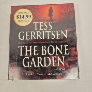 The Bone Garden Audiobook CD Tess Gerritsen 4 Disc Abridged‎ Mystery Thriller